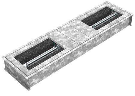 BM4010 roller brake tester - 3D illustration